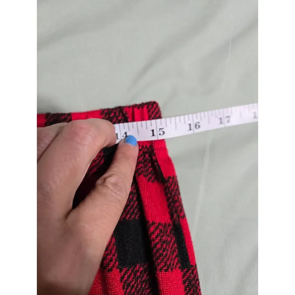 Unknown brand large women's red and black pajama pants
